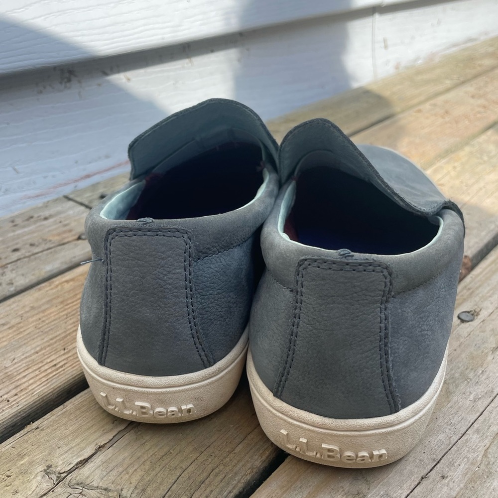 LL Bean leather slip ons - Picture 5 of 7